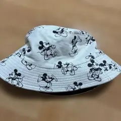 ミッキーマウス☆リバーシブルバケットハット☆56cm☆男女OK☆即購入可☆送料込