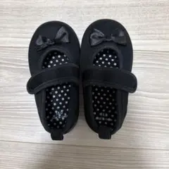 リボン付き ブラックフォーマルシューズ 15.0cm