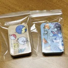 ポケモン　プチ缶　逃　マリルリ　タマザラシ