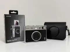 FUJIFILM instax mini Evo BLACK(ケース付き)