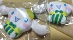 【値下げ中】サンリオキャラクターズ パフェマスコットぬいぐるみ　シナモロール2個