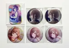 プロセカ 東雲絵名 グリッター缶バッジ スクエアバッジ