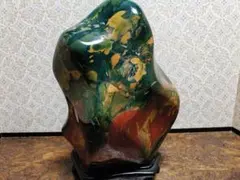 琥珀 原石 チェリーレッド ブルー アンバー 巨大 レア 天然石 化石