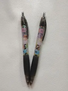 ★新学期、新入学ご準備★　セサミストリート　ゲルペン　ブラック2点セット
