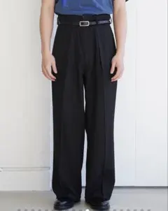 saby JACQUARD LINEN STRIPE TUCK-BAGGY 1のサムネイル
