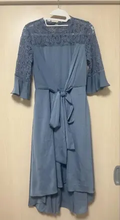 パーティードレス(青ブルー)Mサイズ