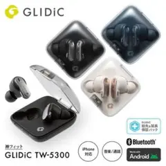 GLIDiC TW-5300 ワイヤレスイヤフォン ブラック