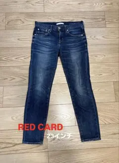 RED CARD 23インチ Anniversary 25th ストレートデニム