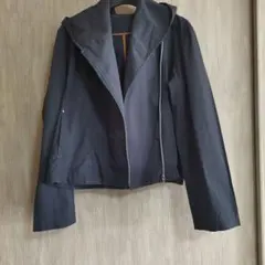 フード付きネイビージャケット L