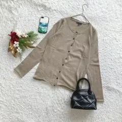 ギャップ カーディガン 長袖 羊毛100 S イタリアンメリノ シンプル 散歩