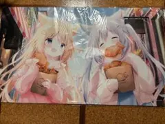 しらたま しらたまこ つらら ころね プレイマット デスクマット 絵師