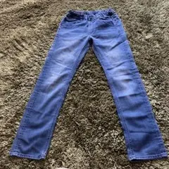 UNIQLO キッズ デニム長ズボン 135-145cm