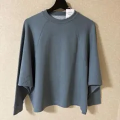 新品◼️NON NO パパス スウェット ブルーグレーのサムネイル