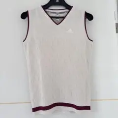 adidas Vネックノースリーブベスト　XS ゴルフ