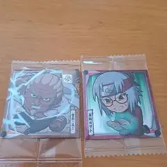 NARUTO ウエハース　シール　2枚セット