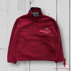 Patagonia シンチラ スナップT M ボルドー系 ジャマイカ製#756