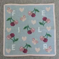 【完売品】フェイラー　タオルハンカチ　キープスマイリングチェリー　未使用