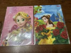 ラプンツェル、ベルクリアファイル 2枚セット