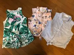 H&M 女の子用 セットアップ＆トップス まとめ売り ３点セット