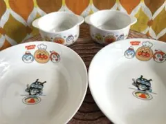 【アンパンマンクラブ】深皿と耳付きボウル2セット　新品