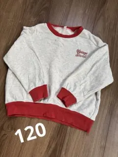 Vintage Sounds トレーナー 120cm グレー/レッド