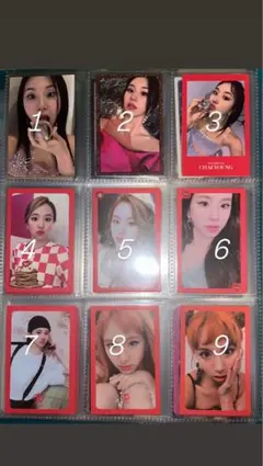 TWICE チェヨン　　トレカ