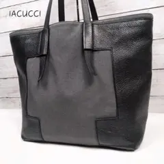 希少 イアクッチ IACUCCI トートバッグ ソルベット M ブラック 大容量