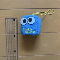 セサミストリート クッキーモンスター キューブ型マスコット