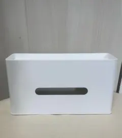 ニトリ ティッシュケース NOSETE2 ホワイト