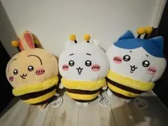 ちいかわ　ハチさんBIGぬいぐるみ　ちいかわ＆ハチワレ＆うさぎ 3体セット