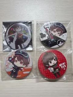 天月缶バッジセット