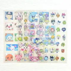 たまごっち　透明　キラキラ　ホログラム　シール　4枚