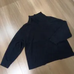 ユニクロ ソフトニットフリースリブハイネック　XL