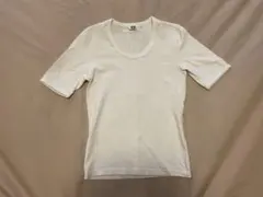 UNIQLO U クルーネックTシャツ ホワイト Mサイズのサムネイル
