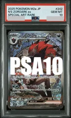 ポケモンカード Nのゾロアークex SAR PSA10 - メルカリ