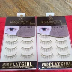 まつ毛・つけまつ毛用品 DECORATIVE EYELASH PLAY GIRL 13 SEXY#2 2026年最新】Decorative Eyelash つけまつ毛の人気アイテム - メルカリ
