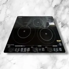 アイリスオーヤマ - アイリスオーヤマ IHクッキングヒーター IHC-S313V 中古です。 IRIS OHYAMA 3口IHクッキングヒーター IHC-S313-B アイリス