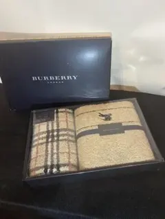 【未使用】バーバリー BURBERRYフェイスタオル ウォッシュタオルのサムネイル