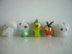 ♯Hbc23EJポケモンベストウイッシュライトマスコット5種