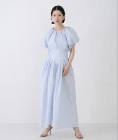 【新品未使用】petit main LIENセットアップ　水色