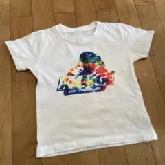 XLARGE エクストララージ半袖Tシャツキッズ110 カラフルロゴ