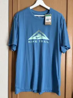 【未使用品】Nike Trail Dri-FIT Tシャツ ライトブルー XL