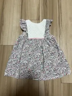 【値下】bebe reduction ノースリーブ　ワンピース　80-90cm