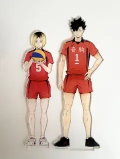 ハイキュー‼︎ 音駒高校　黒尾鉄朗　孤爪研磨　BIGアクリルスタンド　アクスタ