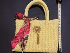 ショルダーバッグ　モチーフ　ハンドメイド