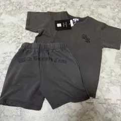 しまむら　sumireコラボ　Tシャツ　黒 120 beluga