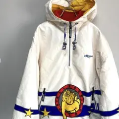 ellesse エレッセ スキー スノボー ウェアー ブルドック柄 L 160