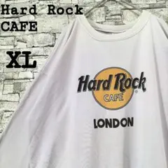 ☆希少☆90sハードロックカフェ スウェット 薄パープル イギリス製 古着 XL