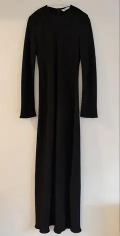 ZARA ブラック マキシワンピ