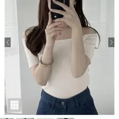 【GRL】オフショルニットトップス[ru1099]